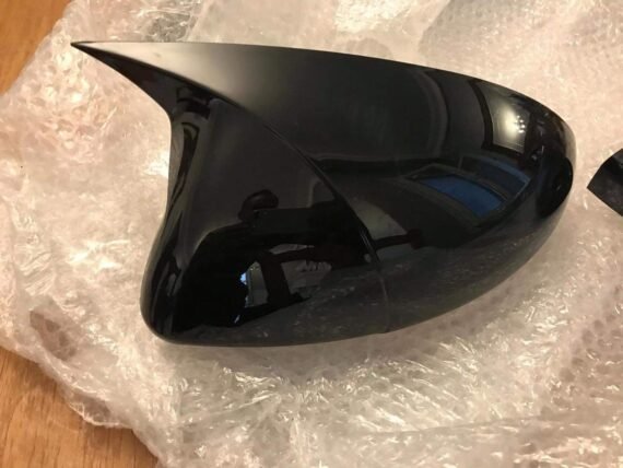 غطاء مرآة أسود باتمان