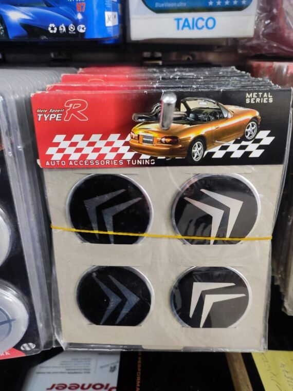 طقم شعار طاسات سيارة تلزيق