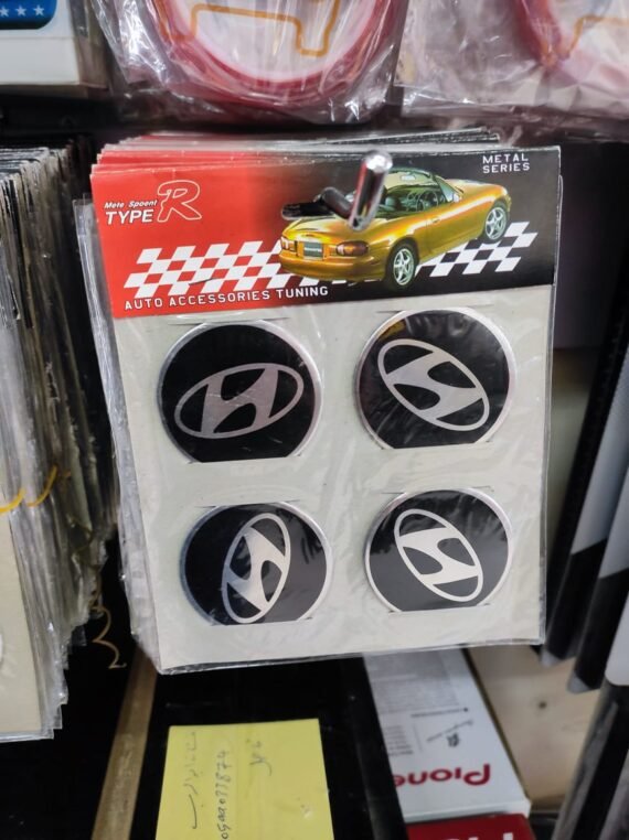 طقم شعار طاسات سيارة تلزيق