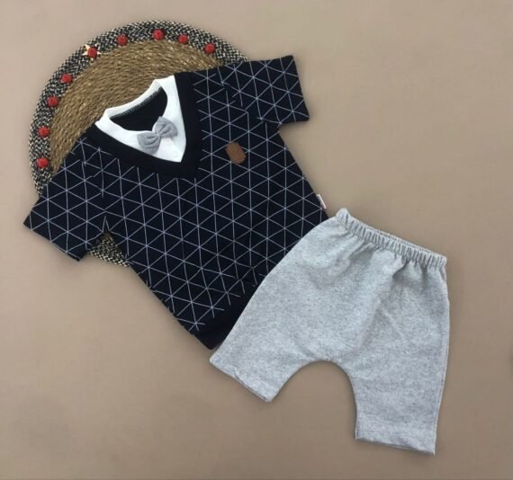 طقم ببيونة للبيبي