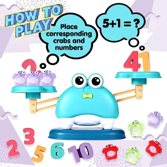 لعبة سلطعون التوازن الرقمي