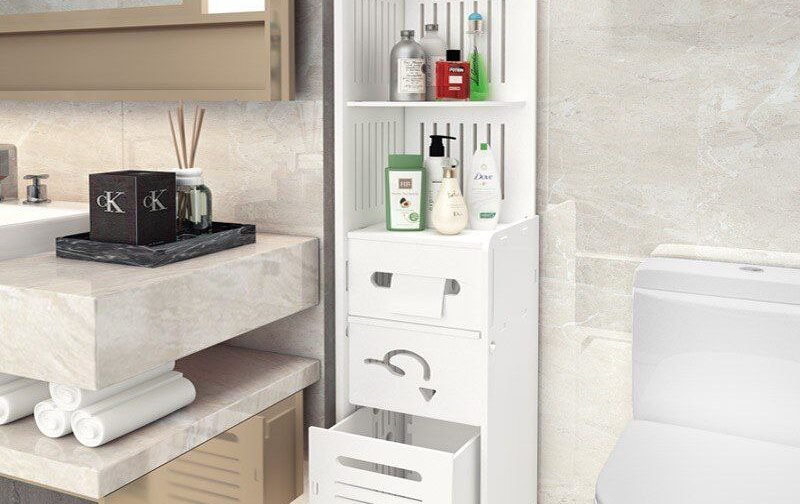 خزانة منظم ادوات الحمام