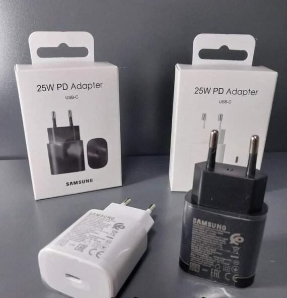 عظمة شاحن مدخل تايب سي samsung 25w pd adapter