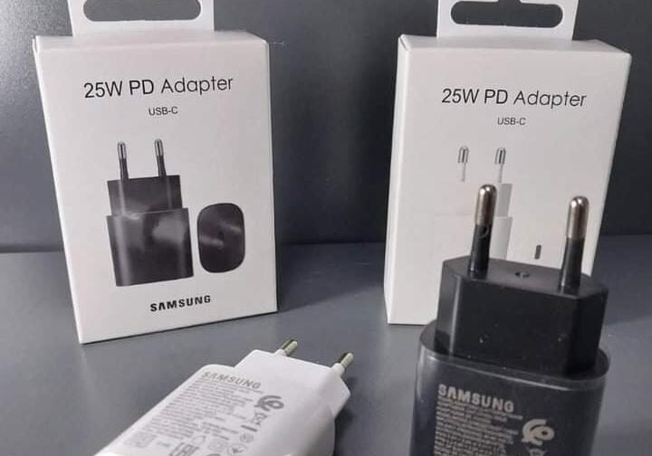 عظمة شاحن مدخل تايب سي samsung 25w pd adapter