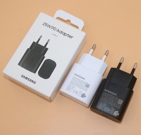 عظمة شاحن مدخل تايب سي samsung 25w pd adapter