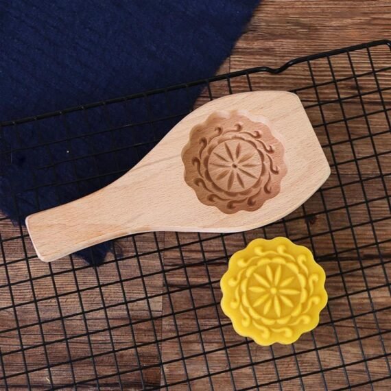 قالب معمول خشبي رسمة واحدة