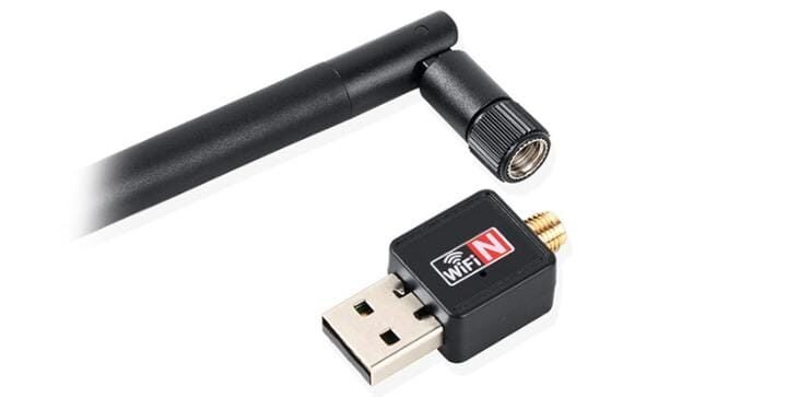 لاقط USB 802 أنتين طويل مع CD تعريف