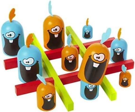 بلو أورانج جيمز لعبة جوبليت جوبلر اللوحية مصنوعة من الخشب