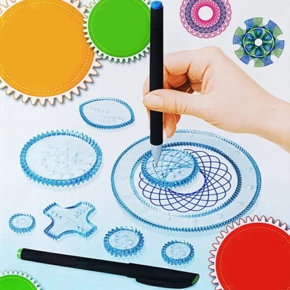 مجموعة الرسم الحلزوني للأطفال Spirograph
