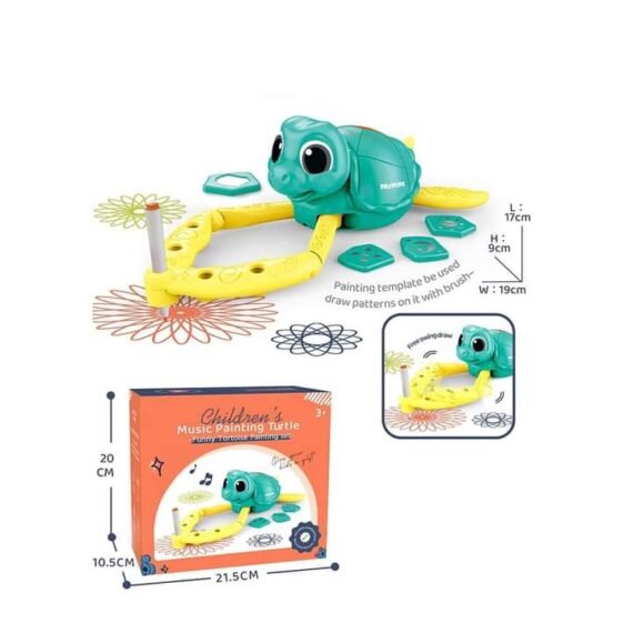 سلحفاة الرسم الذكية روبوت رسم ناطق تفاعلي