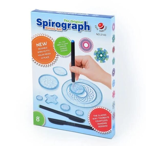 مجموعة الرسم الحلزوني للأطفال Spirograph
