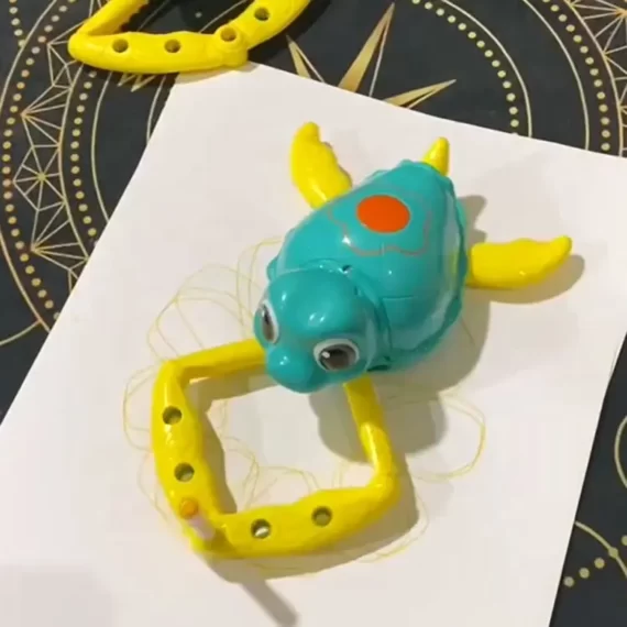 سلحفاة الرسم الذكية روبوت رسم ناطق تفاعلي