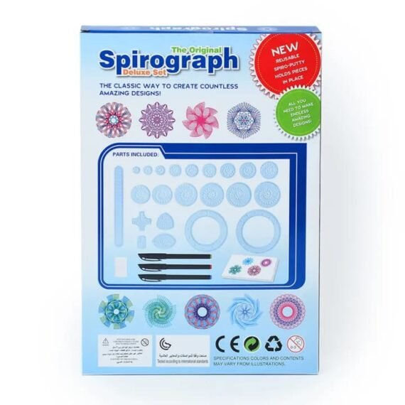 مجموعة الرسم الحلزوني للأطفال Spirograph