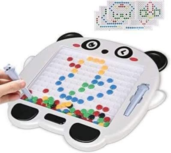 لعبة لوح الرسم المغناطيسي للأطفال قابلة للمسح