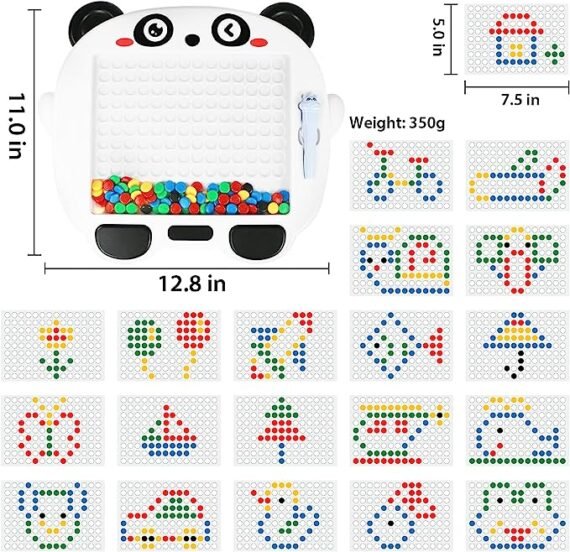لعبة لوح الرسم المغناطيسي للأطفال قابلة للمسح