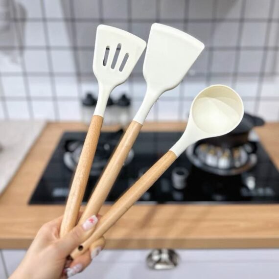 مغارف سيليكون الحجم الكبير